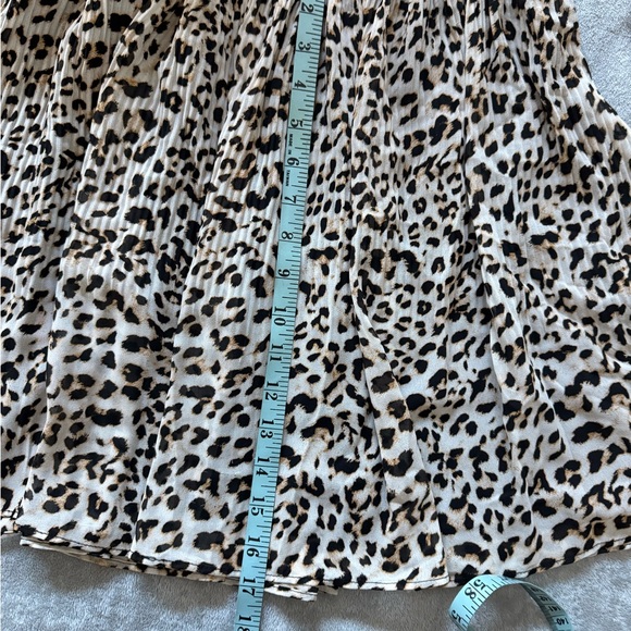 Banana Republic Animal Print Skater Skirt - Picture 4 of 4
